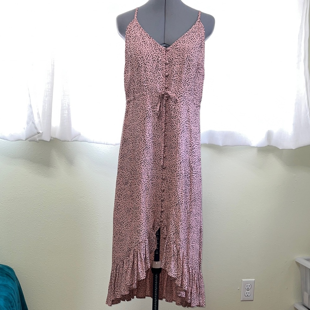 Rails Ruffle High-Low Spaghetti Strap Dress - Picture 4 of 12